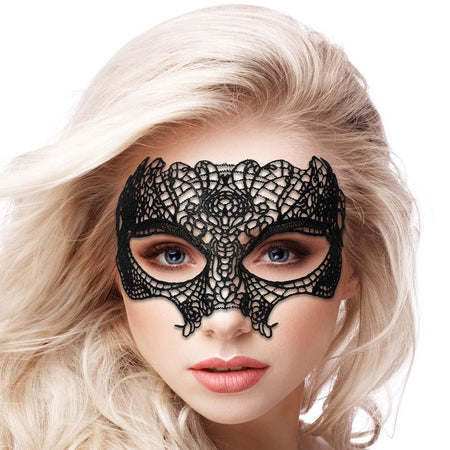 Black Princess Lace Mask