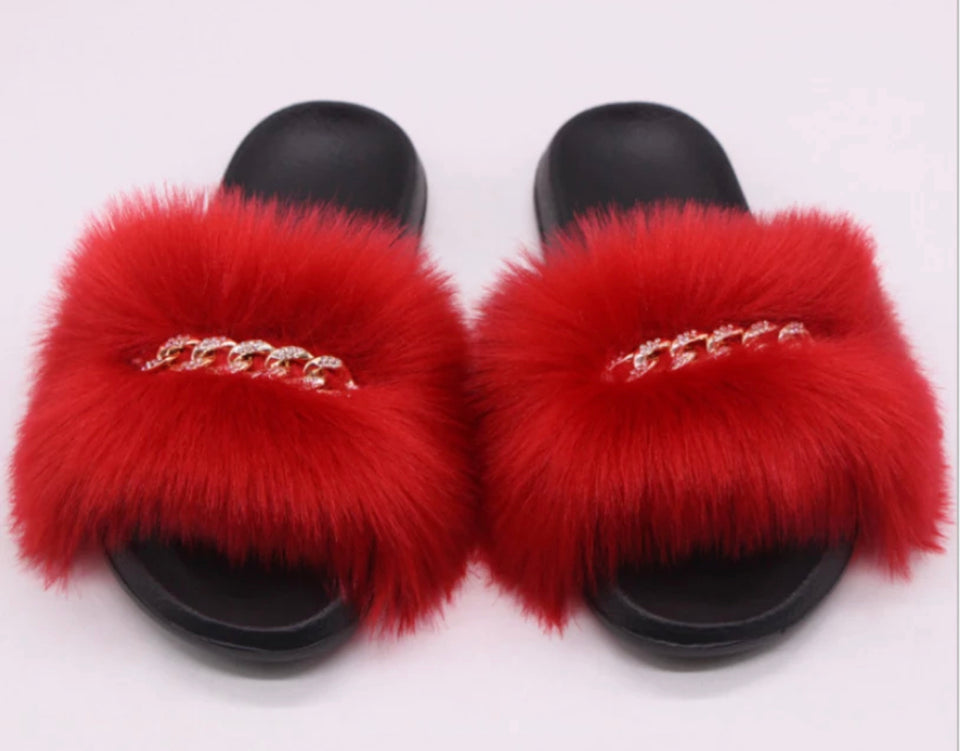 Blinged out Slippers