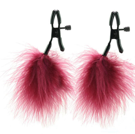 Enchanted Feathered Nipple Clamps