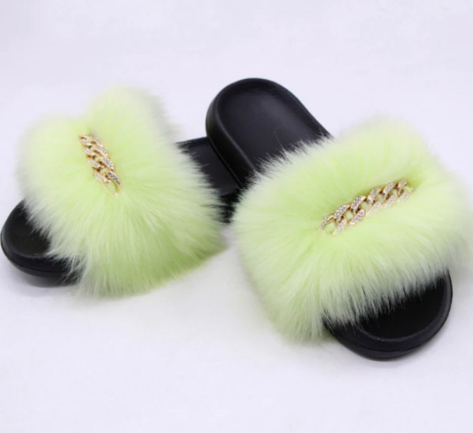Blinged out Slippers