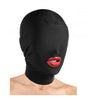 Disguise Open Mouth Hood with Padded Blindfold