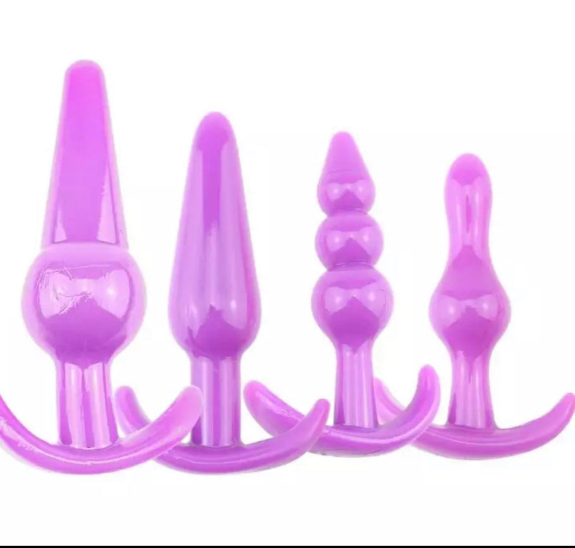 Silicone Anal Trainers (Set of 4)